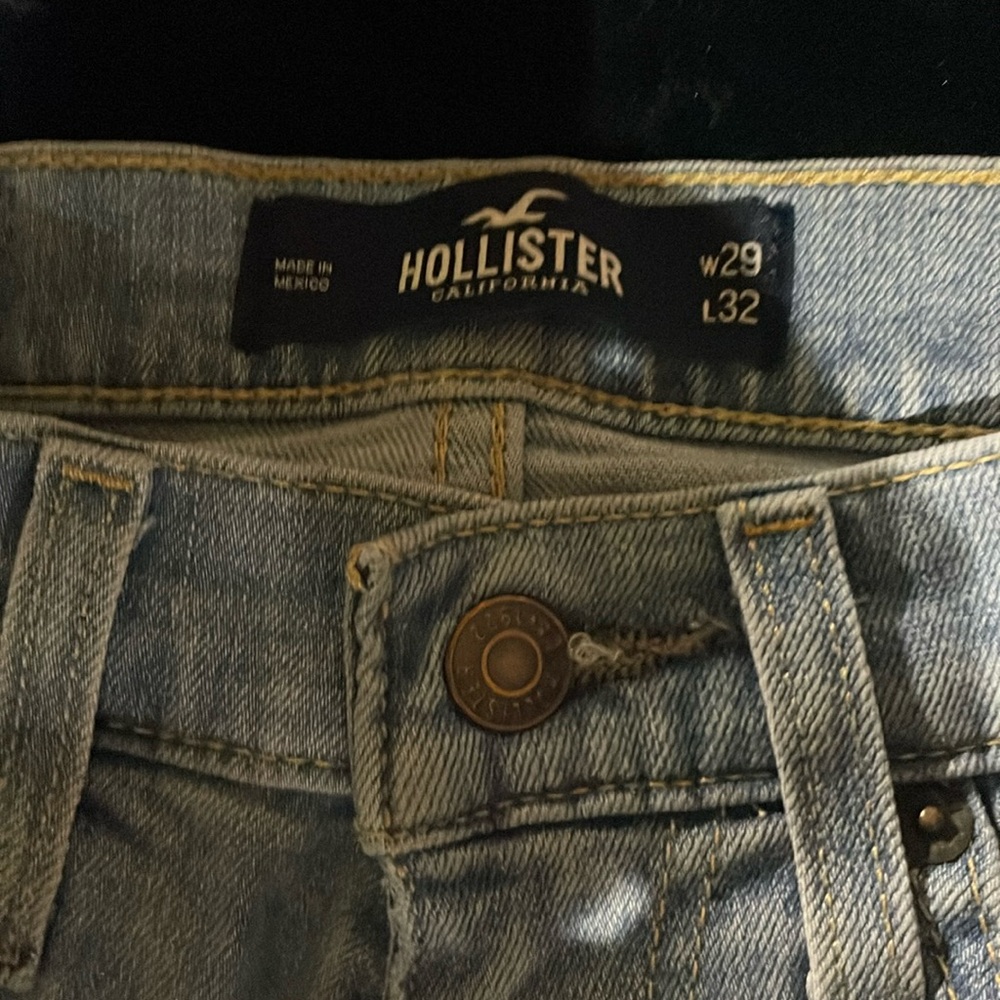 Hollister men’s super skinny advanceced stretch jeans